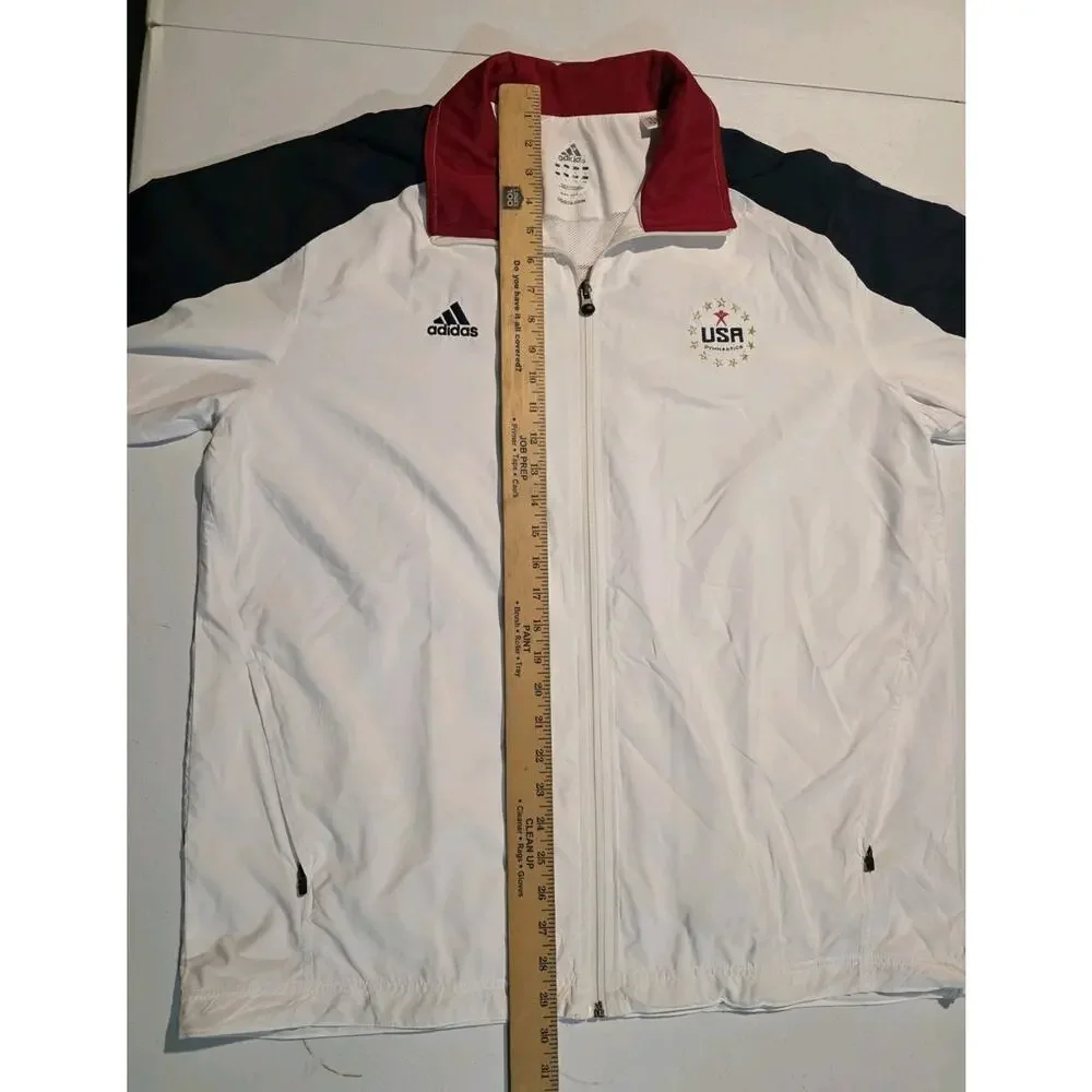 ADIDAS USA Gymnastics National Team 2012 Olympic Jacket. Size Adult Large